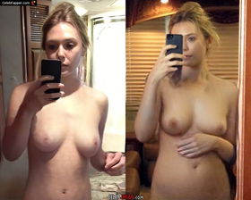 elizabeth olsen fap nua naked peitos seios mamilos topless Foto