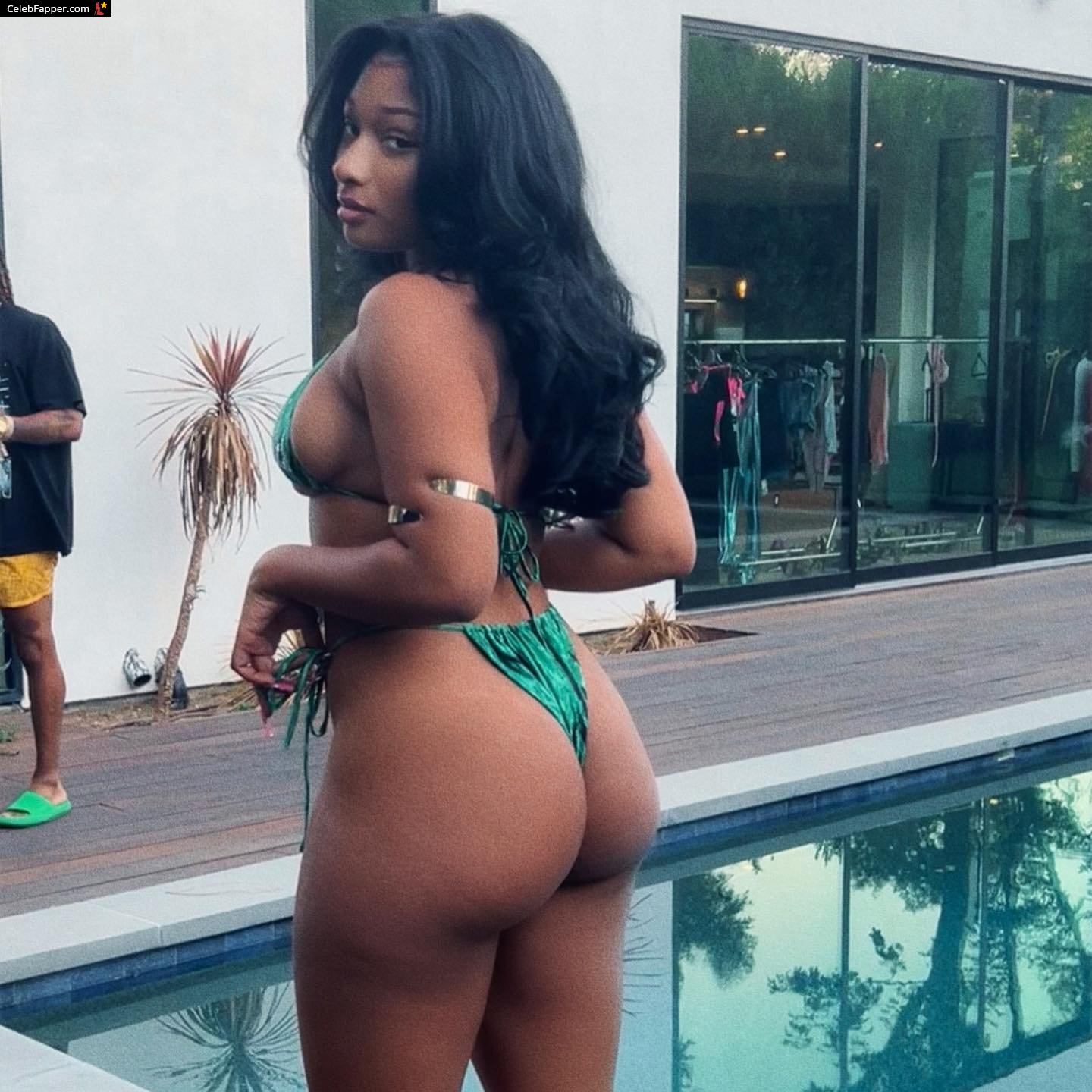 megan thee stallion fap butt ass thong bikini